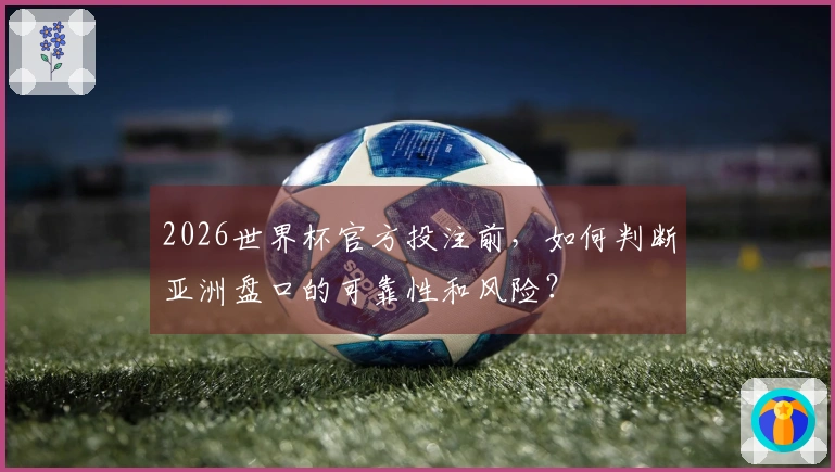 2026世界杯官方投注前，如何判断亚洲盘口的可靠性和风险？