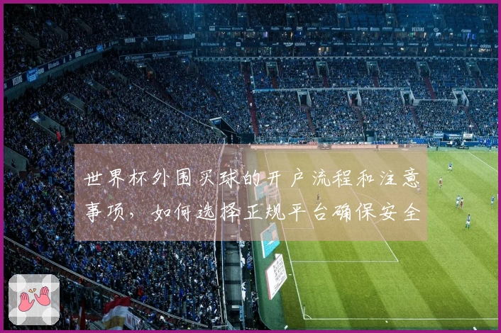 世界杯外围买球的开户流程和注意事项，如何选择正规平台确保安全？